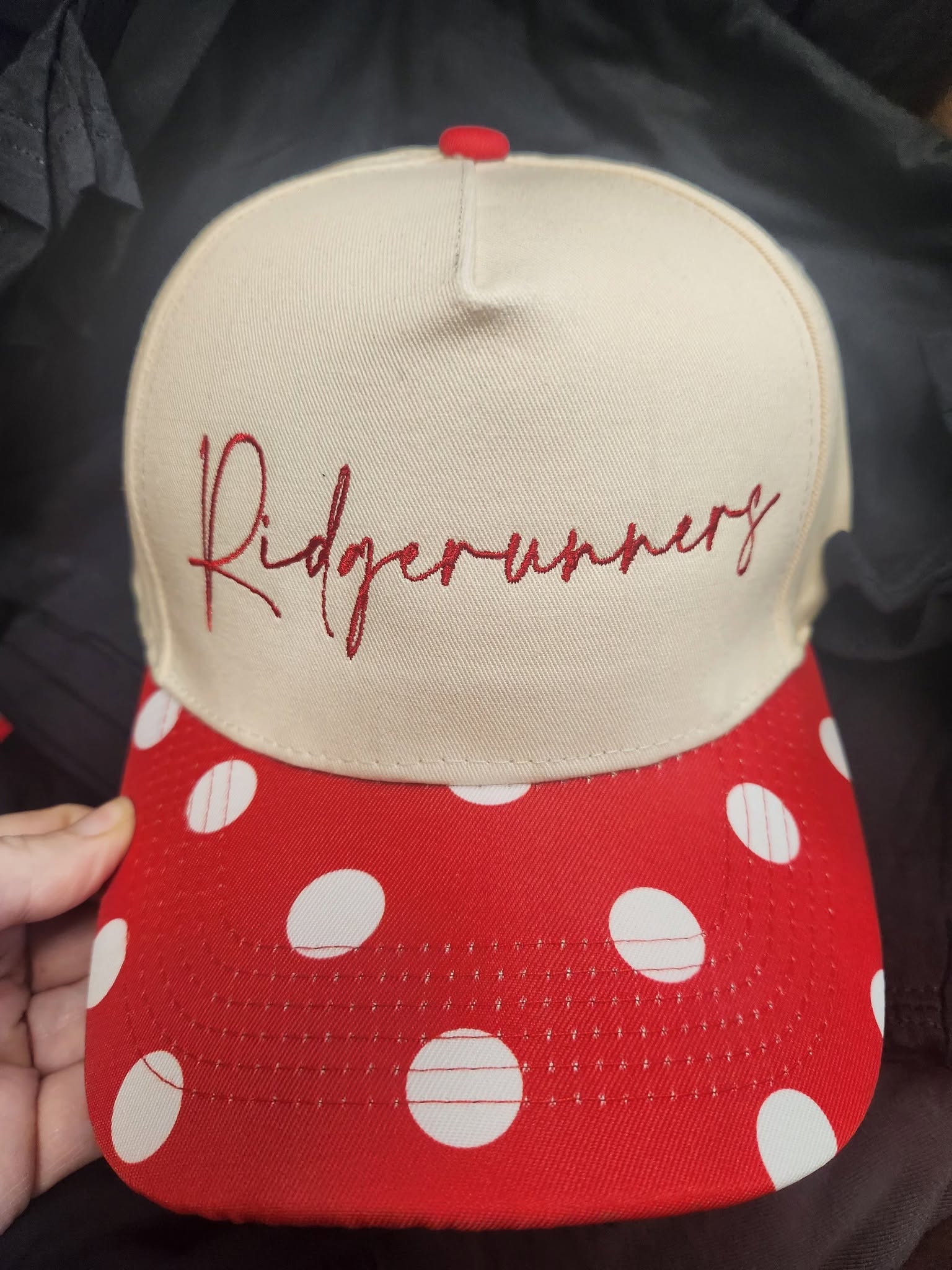 Grove RIdgerunners Polka Dot Hat